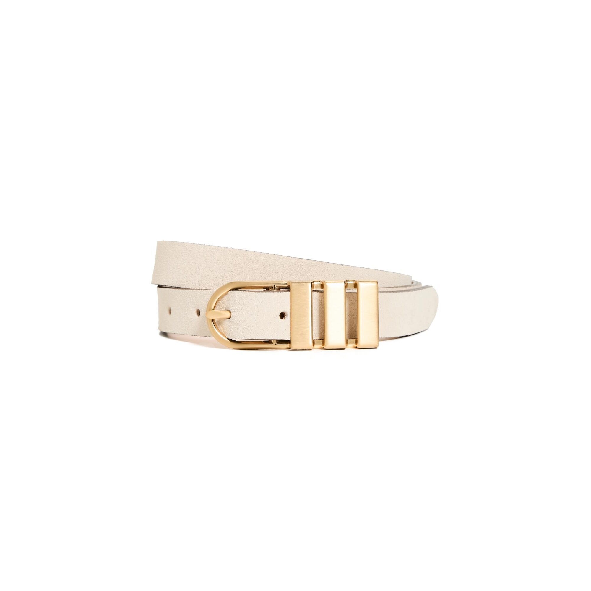 1871 Women's Porto Belt 20mm, Greigesd, Off White